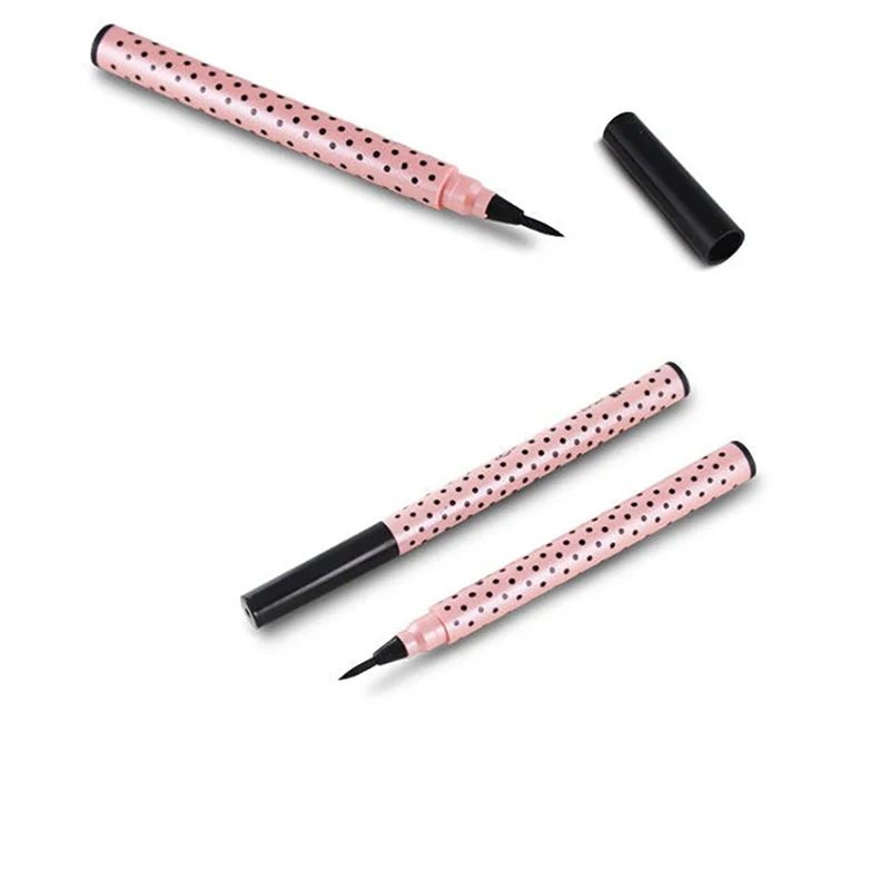 1PCS Fast Dry Eye Liner Liquid ดินสอสีดำกันน้ำปากกาอายไลเนอร์เครื่องมือแต่งหน้าง่ายต่อการสวมใส่ไม่มีรอยเปื้อนสำหรับสตรี