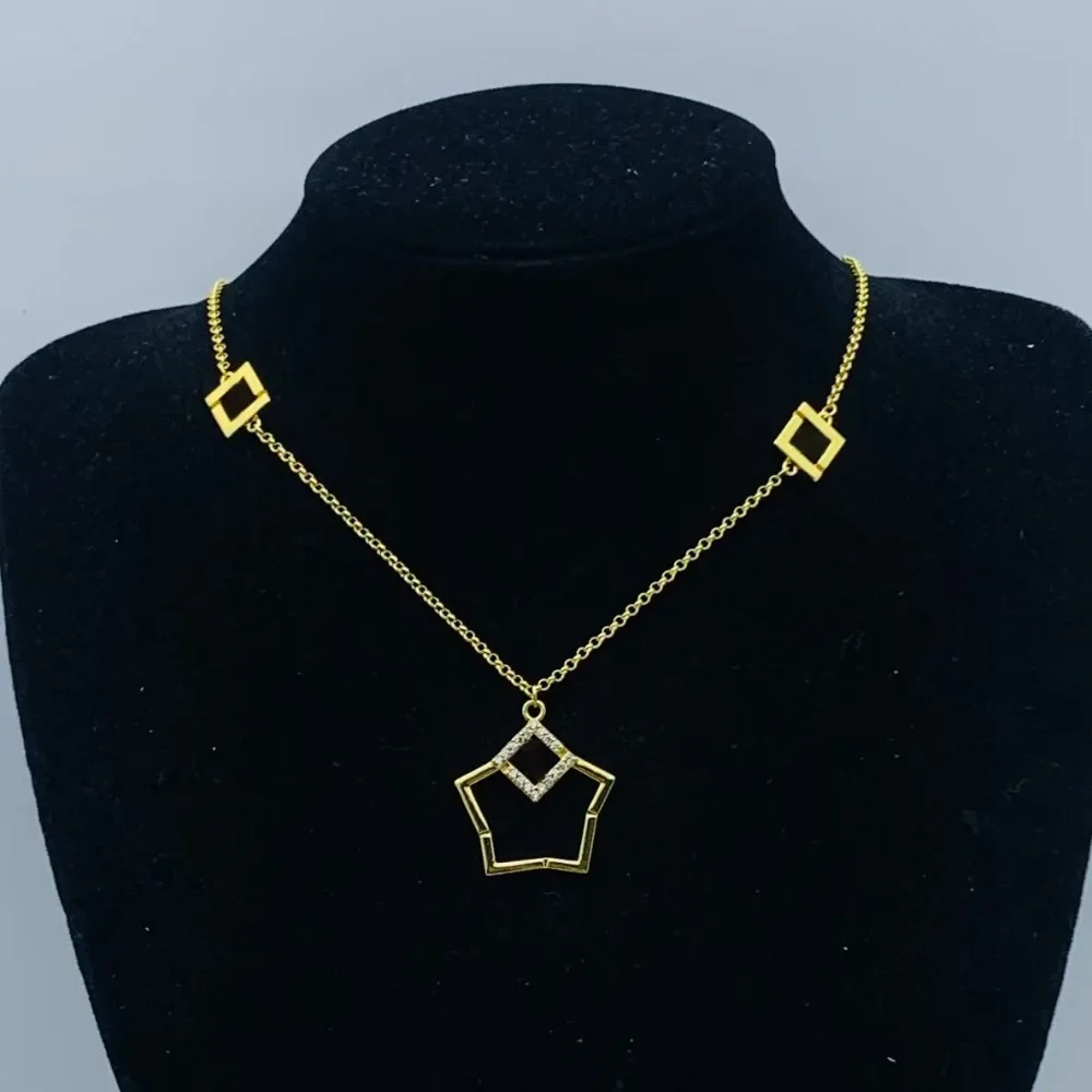 

2025 г., изысканное модное ожерелье в европейском и американском стиле, элитные ювелирные изделия