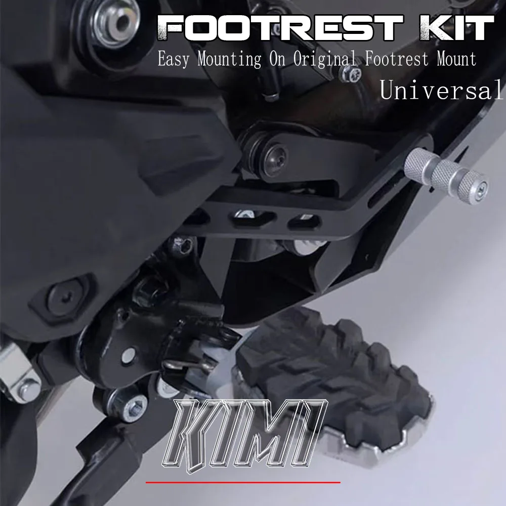 

For Kawasaki Versys X-300 ABS Versys650 Versys1000 VERSYS 650 1000 Motorcycle Front Foot Pegs Rests Adjustable Footrest Kit