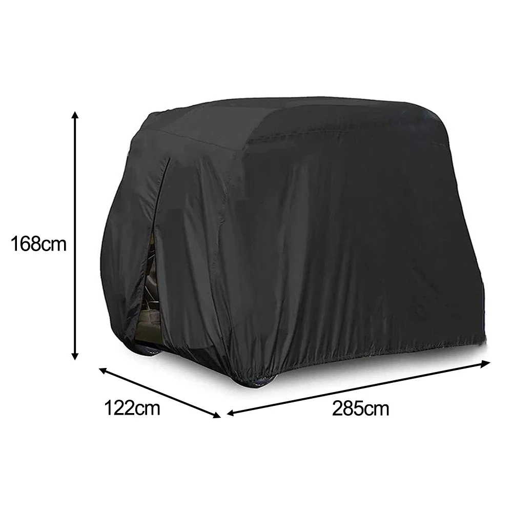 For Golf Cart Rain Cover 210D Oxford Cloth Compatible with For EZGO Club Car Protects Against Rain Bird Droppings