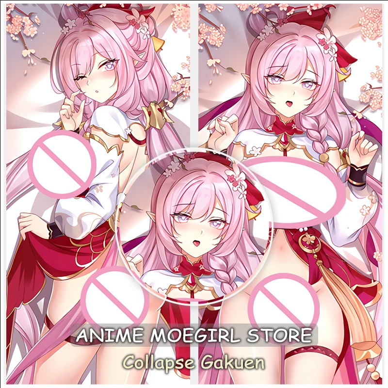 Collapse Gakuen Dakimakura Pillow Cover Anime Hugging Body Pillow Case Decorative Pillows for Sofa and Bed Cushion Pillowcase