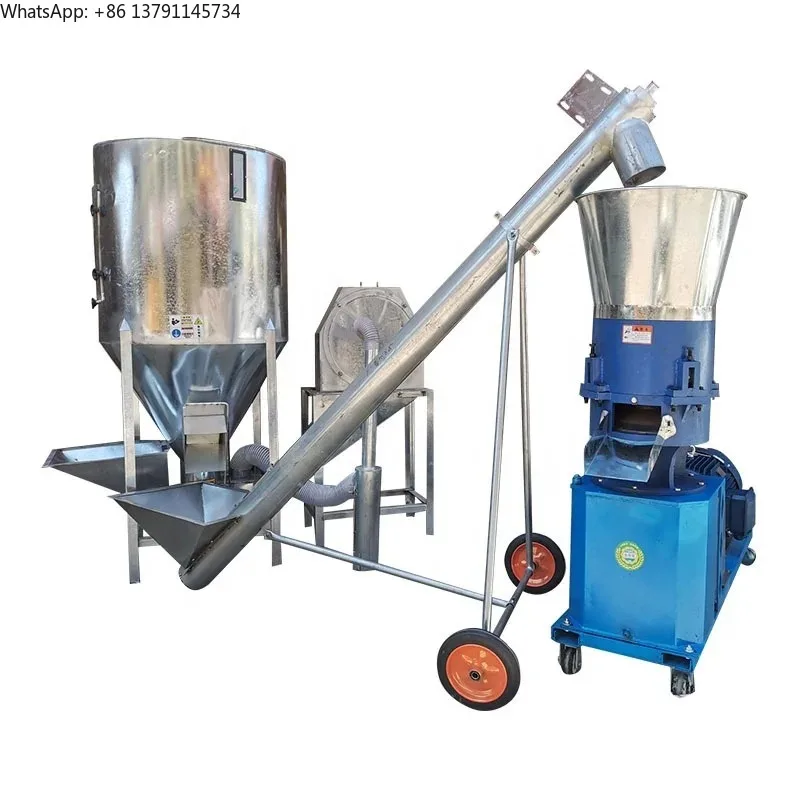 

Animal Feed Making Cattle Fish Feed Pellet Pelet Machine Chicken Feed Pellet Mill Machine Pelletizer Machine diesel Engine