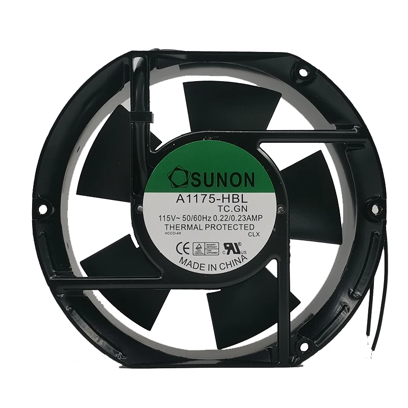 

New for A1175-HBL 115V 0.22/0.23amp 17251 172x150x51mm frequency conversion cabinet distribution cabinet fan