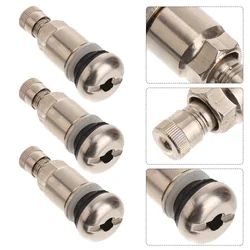 Tire Valve Stainless Steel Valves Stems Tire Valve Bolt-in Tyre Valves Stems High Pressure Car Stainless Steel Wheel Studs