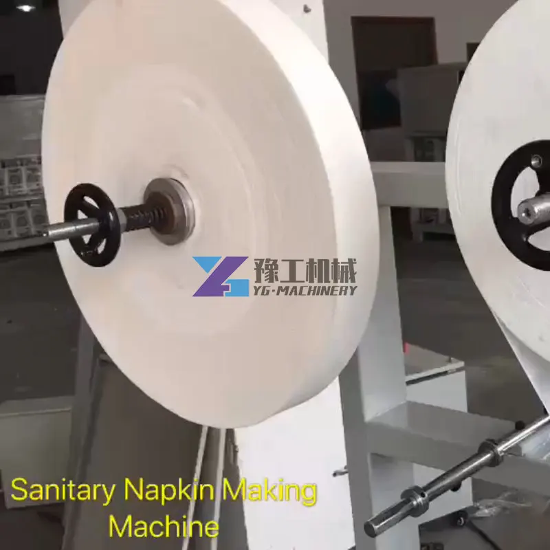 Manufacture China Low Cost Ultrasonic Sanitary Napkin Pad Making Machine for Napkin Producing