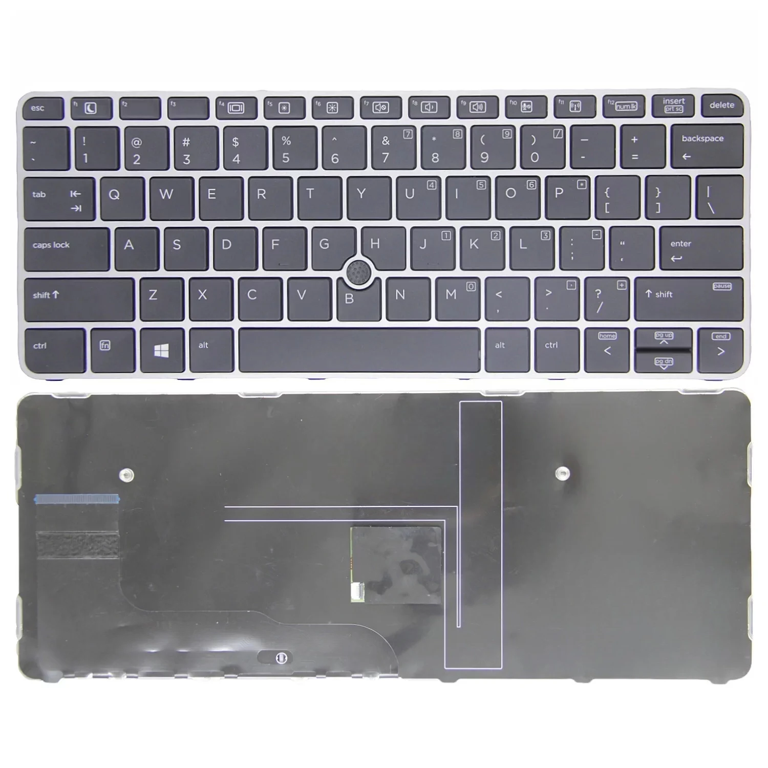 

For HP 820 G3 820 G4 828 G3 828 G4 725 G3 725 G4 Keyboard with Bar