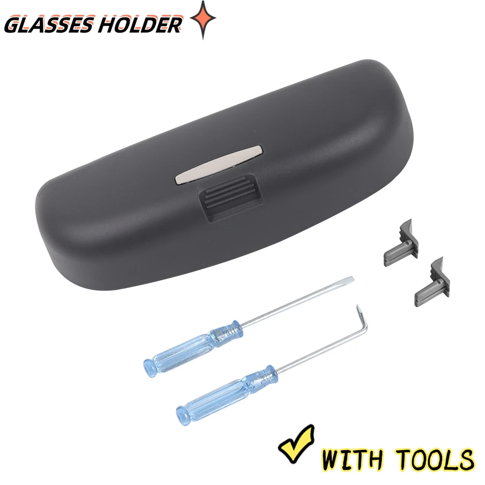 Car Glasses Box Storage Sunglasses Case Holder For Audi A5 A6 C7 C8 C6 A7 A8 Q3 Q5 Q7 A3 8V 8P S3 A4 B9 B8 Sportback Accessories view 5