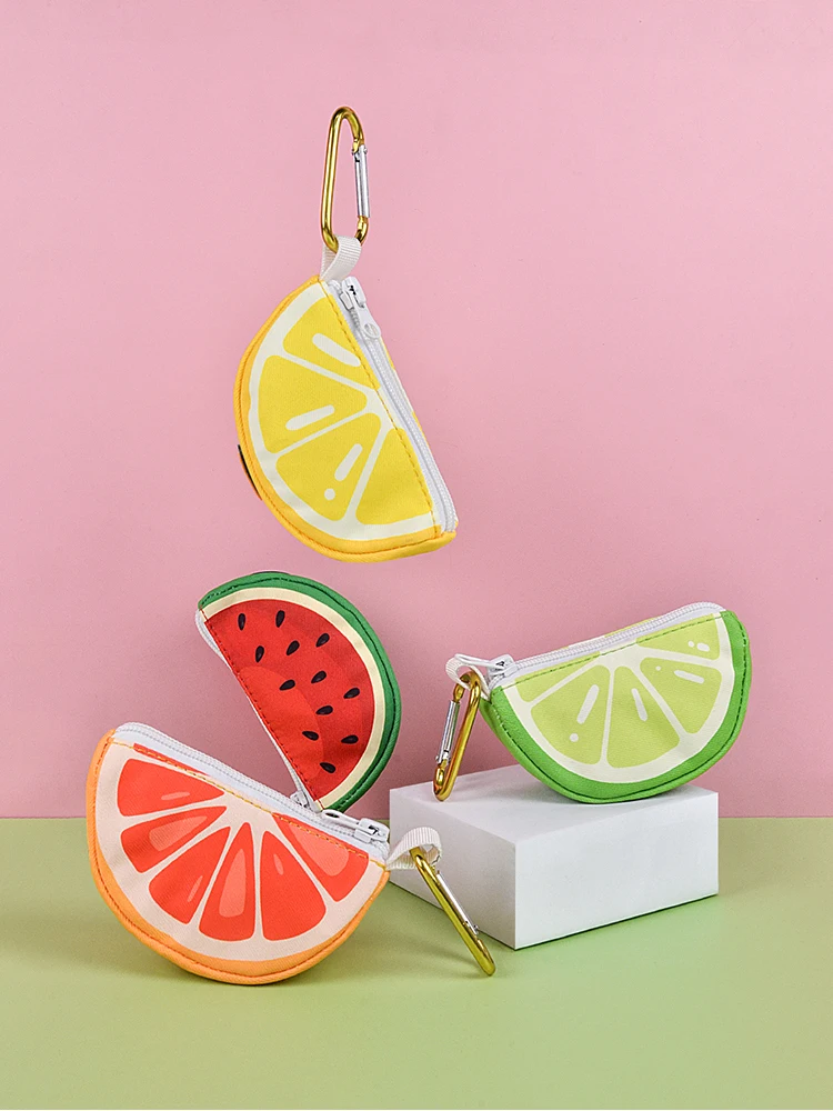 New Cute Fruit Pet Poop Bag Storage Can Be Connected To Any Dog ​​leash Bag Pet Garbage Bag Dispenser Toilet Bag Storage Bag
