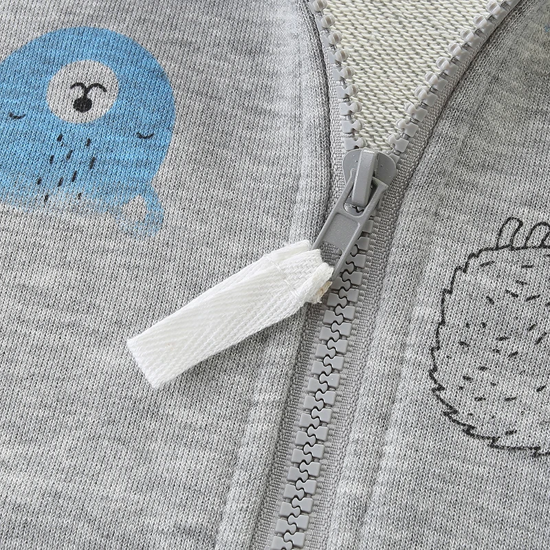 Little maven Children's Clothing Baby Boys Hoodies for Kids Clothes 2024 Autumn Spring New Infants Animals Sweatshirts Cotton image 4