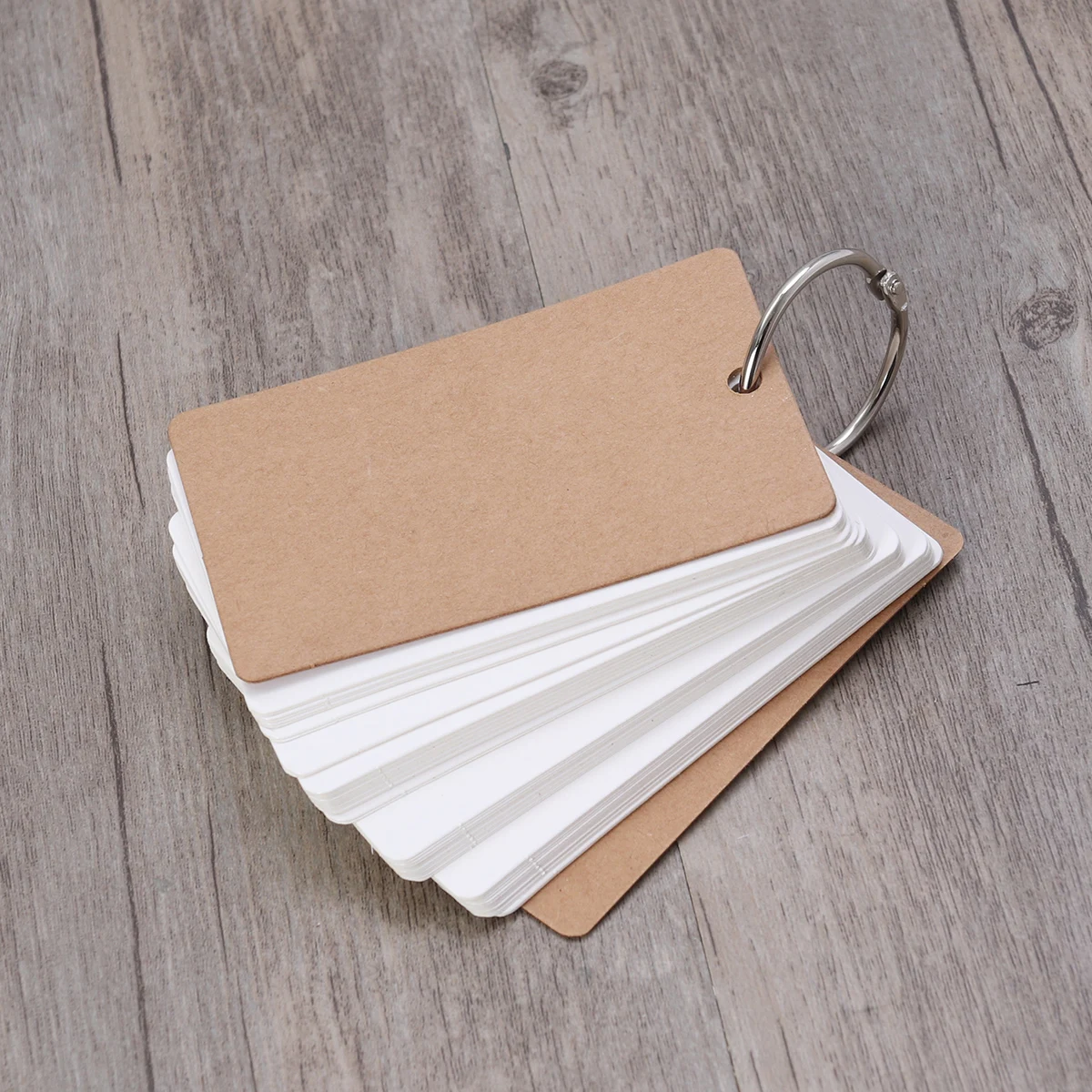 

300 Pages Students Leave Message Note Card Bookmarks DIY Greeting Portable White