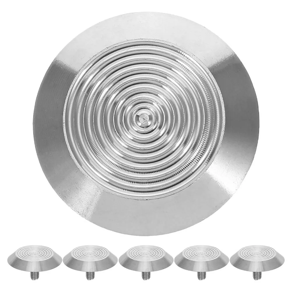 6 قطعة مسامير رصف اللمس الفولاذ المقاوم للصدأ أعمى الرصيف دليل ترصيع السلامة عدم الانزلاق علامات الطريق لممر المطار المترو #1