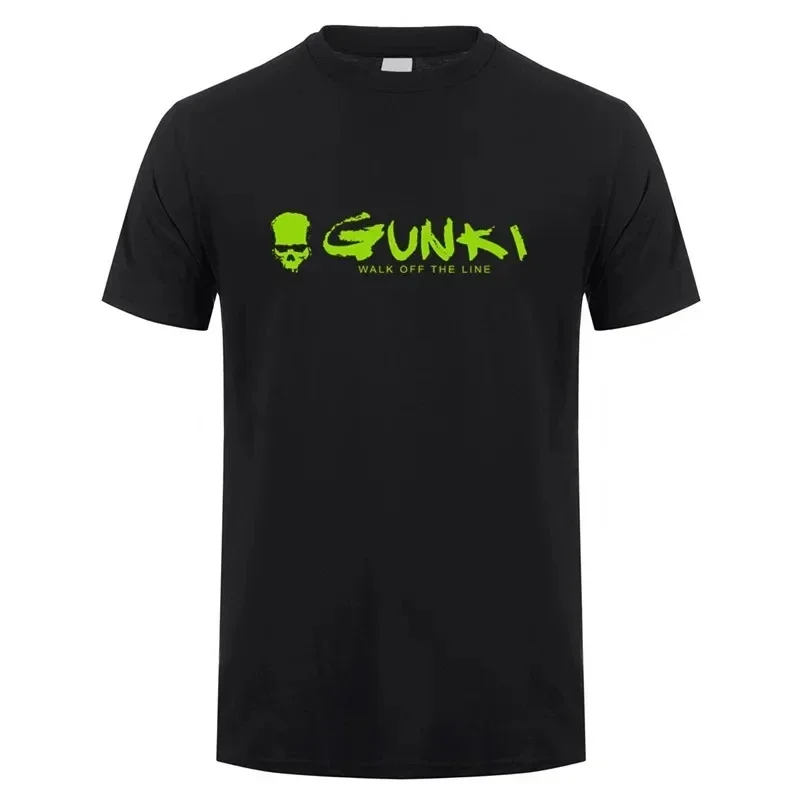 

Gunki T Shirt Men Casual T-shirts Summer Short Sleeve Mans Cool Tops Gunki Tshirt