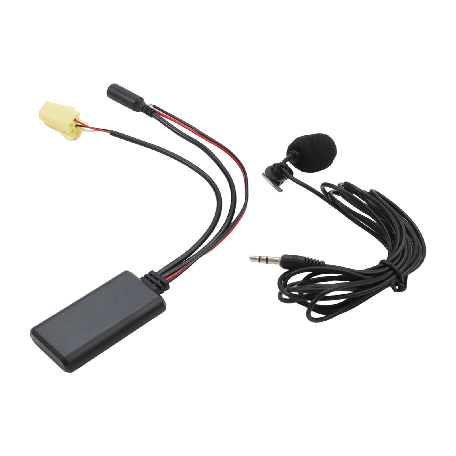 Audio Adapter Kit Aux Cable Adapter Direct Fitment Easy Installation Microphone Included OE Reference Check Practical Design