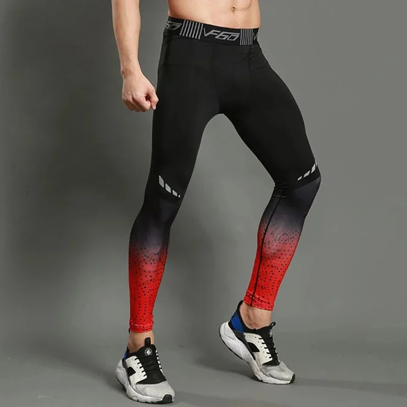 

Men Clothing Gym Leggings Running Jogging Pants Sport Sweatpants Quick Dry Fitness Training Basketball Compression Tights