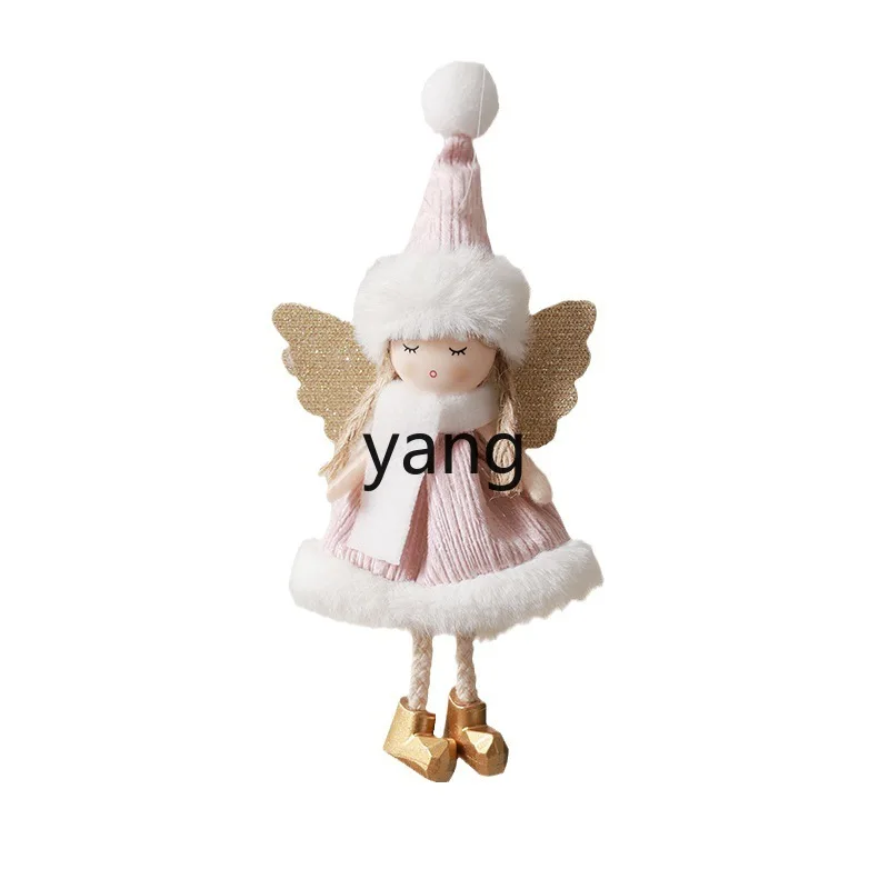 

LMM Little Angel Girl Pendant High-end Plush Doll Pendant Christmas Christmas Tree Ornament