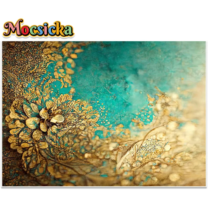 Mocsicka ฉากหลังสีทองชวนฝันสำหรับถ่ายภาพบุคคลผู้ใหญ่พื้นหลังสำหรับถ่ายภาพพื้นหลังของภาพถ่ายบูธถ่ายรูปตกแต่งเค้กชน