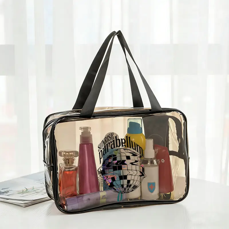 

Disco Elysium Durable Fashionable Zipper Pvc Waterproof Handheld Large Capacity Makeup Bag Fashion Cosmetics Bags Fan Gift
