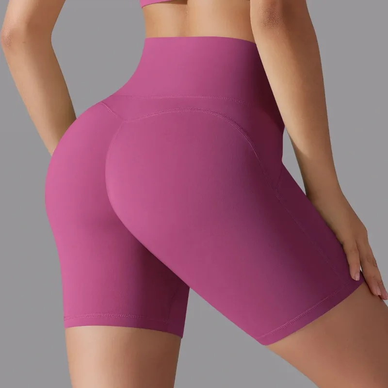 

Yoga Shorts Women Fitness Shorts Running Cycling Shorts Breathable Sports Leggings High Waist Summer Workout Gym pants