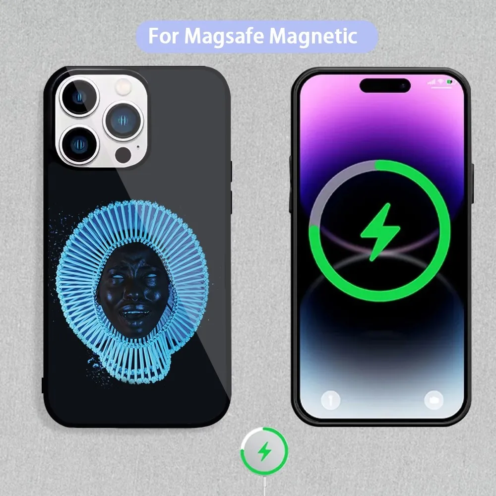 D-Donald G-Glover Awaken My Love Phone Case For Magnetic Inductive Charging iPhone 11 12 13 14 15 Max Pro Mini Plus Shell