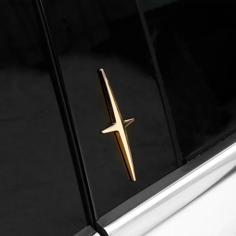 Car Styling 3D Stickers Cross Emblem Badge Applique Car Decoration Accessories for Lincoln MKX MKZ MKC Navigator MKT MKS Logo