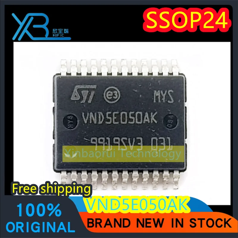 

(3/50 pieces) VND5E050AK SSOP24 car computer module BCM turn signal control chip brand new good quality original Free shipping