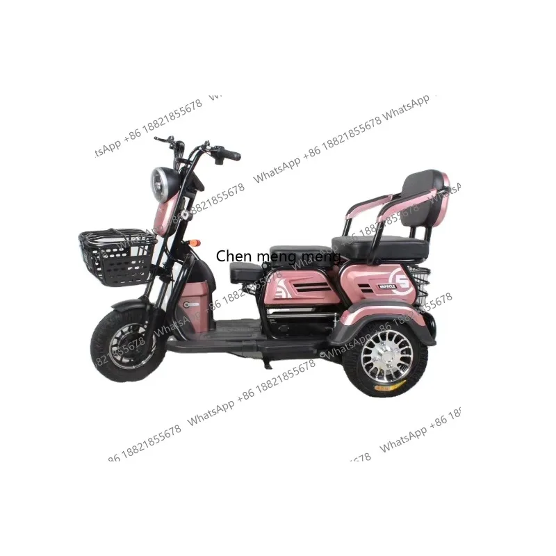 

Трехколесный электрический грузовой трицикл для взрослых, недорогой, для пожилых людей