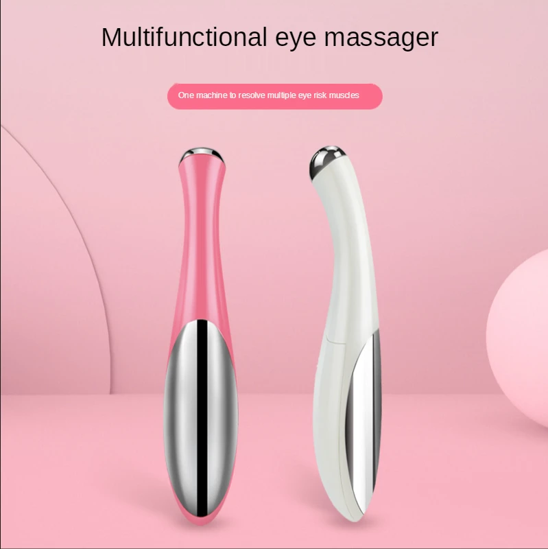 

Mini Eye Massager Micro Current Eye Wrinkle Removal Anti-aging Vibrating Massager Magic Stick Eye Skin Care Beauty Instrument