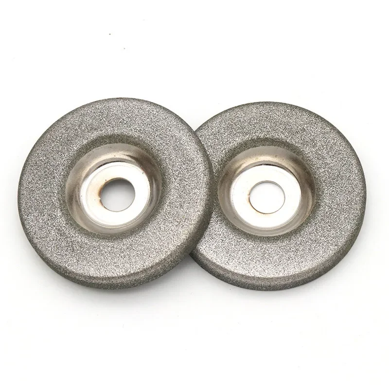 1 Uds. Cortador de fresado de esmeril con copa de muela de diamante de 49/56mm 180/320/600 #   Afilador de piedra, herramienta rotativa de rueda de corte y pulido