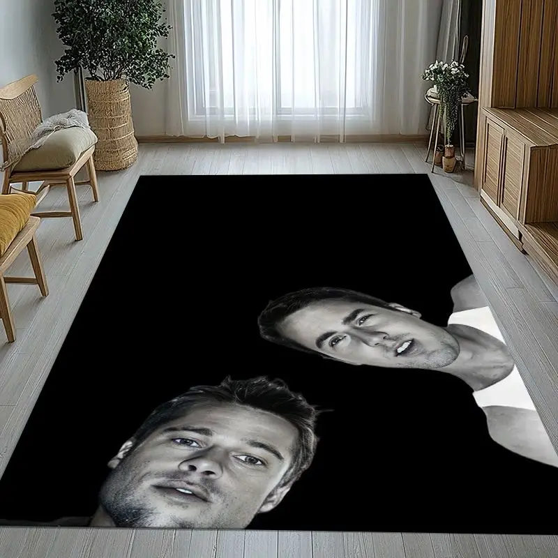 Vintage Fight Club Movie Large Area Rug,Soft Non-Slip Carpet Mat for Living Room Bedroom Playroom,Sofa Floor Rug,Home Decor Gift