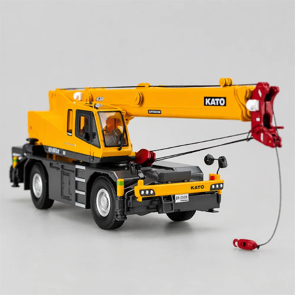 Collectible Diecast Model Gift 1:50 KATO SR-250Ri Premium Roughter Terrain Off-road Crane Construction Vehicle Alloy Model