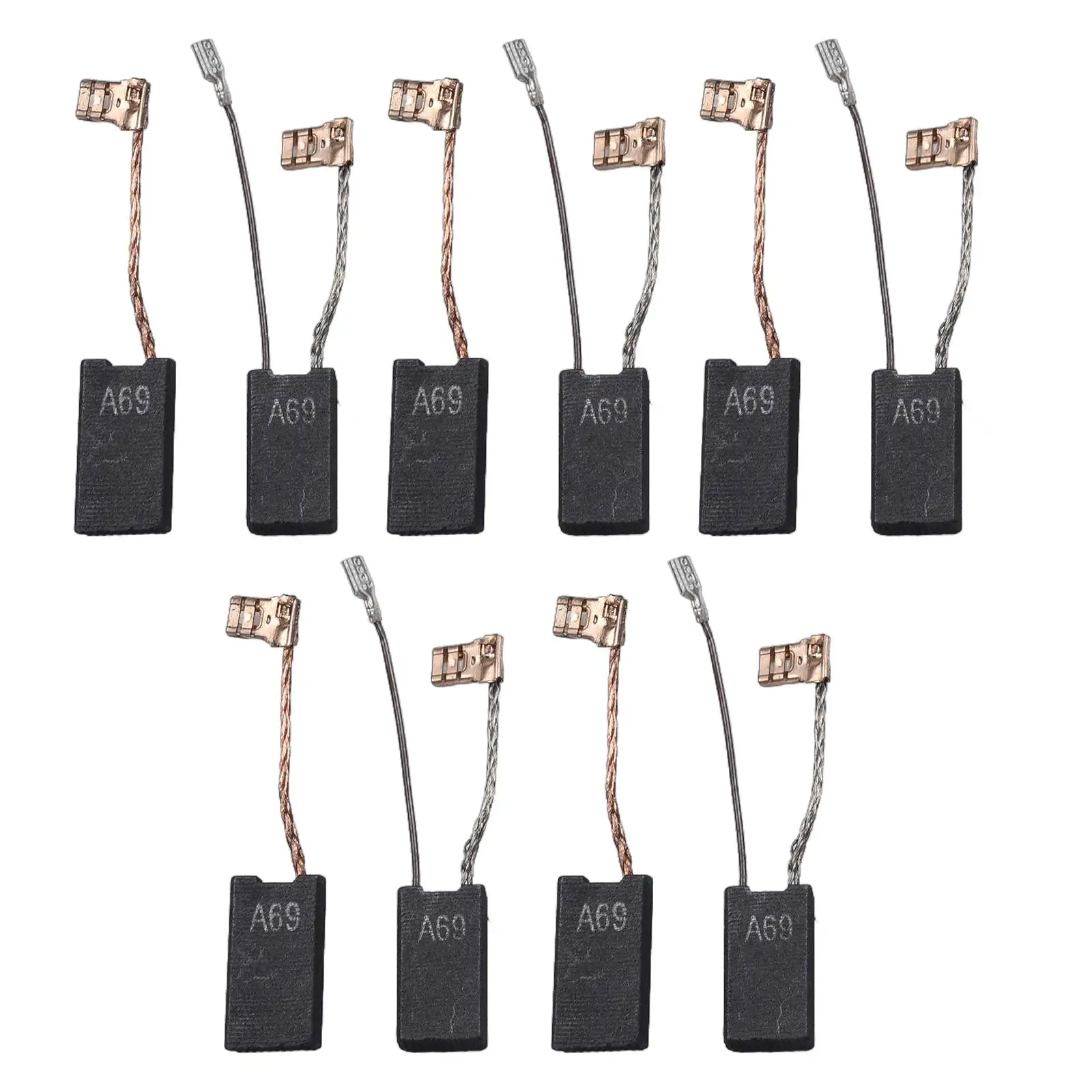 

Motor Brushes 10PCS Carbon Brushes For Motor Repair Approx. 12.5x6.4x25.2mm Part Number 1617014135 Motor Runs Properly