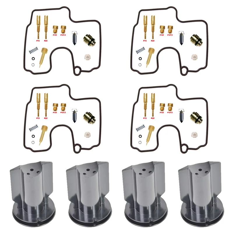 

Carburetor Repair Kit For YAMAHA THUNDERACE YZF1000R 4SV/4VD/4VE/4VF/4VG 1996-2001 YZF 1000 Rebuild Set Parts