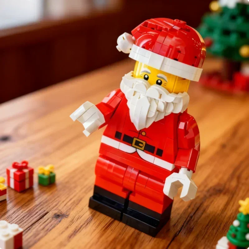 2026 NIEUWE Grappige Bouwstenen Kerstman Man Uitgerust Met Beweegbare Armen 40820 Verjaardag Kerst Sfeer Cadeaus voor Vrienden