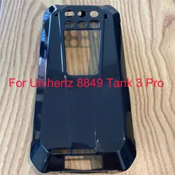 Black Case Glossy Soft TPU Back Cover Guard On For Unihertz 8849 Tank 3 Pro Phone Case Slim shockproof Shield Shell