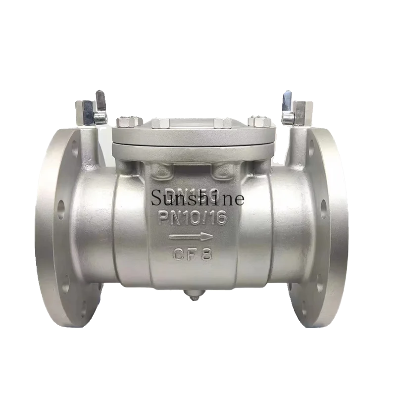 

Stainless steel backflow preventer DF41W-16P cast steel anti-fouling water backflow partition valve DN50/65/80/125