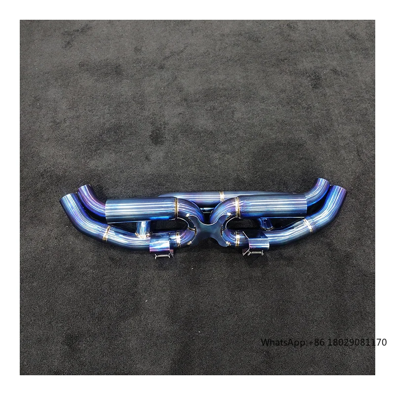 

High Performance Stainless steel Sport Exhaust System For Porsche 911 992 996 Gt3 Match Oem Valves Design