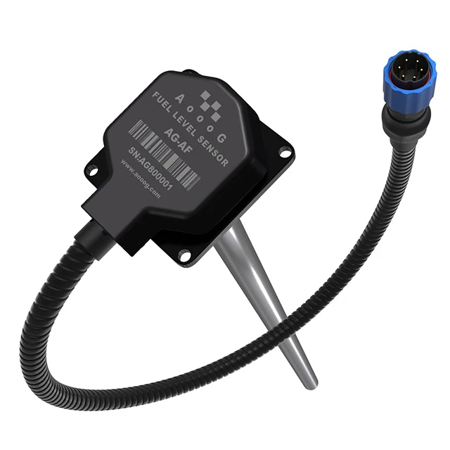 High Accuracy Capacitive Fuel Level Sensor, 0-5V/0-9V Analog Output, Compatible with Teltonika GPS Trackers