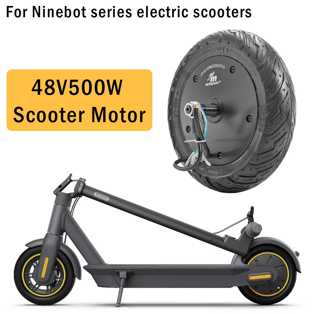 Monorim N9X-2 48V 500W Rear Motor for Segway Max G30 D E P DII LEII LD LE LP, Max Speed 40km/h