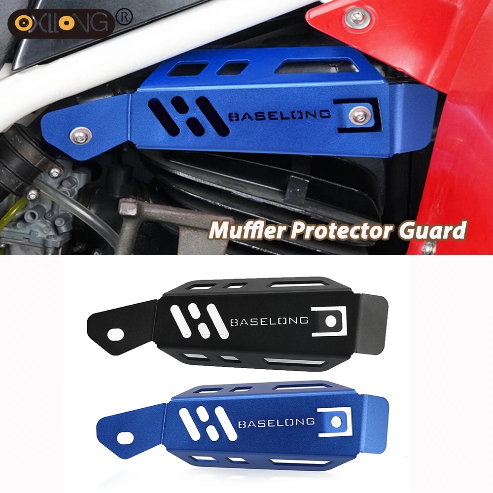 

FOR YAMAHA YFS200 BLASTER 1988-2007 2006 2005 2004 2003 Motorcycle Muffler Protector Guard Protection Cover Accessories Parts