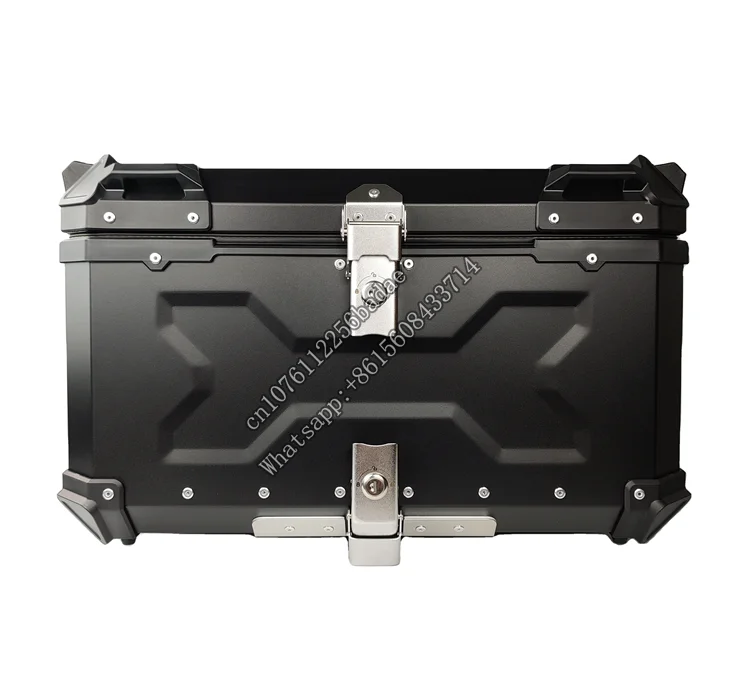 

65L Aluminum Alloy Motorcycle Top Box Rear Case Tail boxes