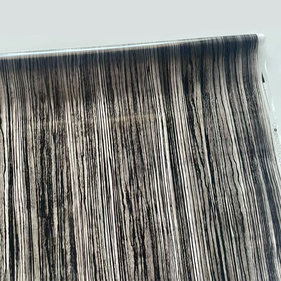 Black Wood Grain Hydro Dip Film 0.5Mx2M - Water Soluble Transfer Paper for Car Interior DIY, Peelable Vinyl Wrap 242 - view 4