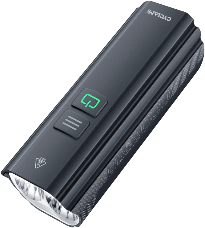 

2000 Lumen Bike Light Aluminum Alloy 4500mAh Front Lamp Waterproof LED Headlight Cycling Accessories