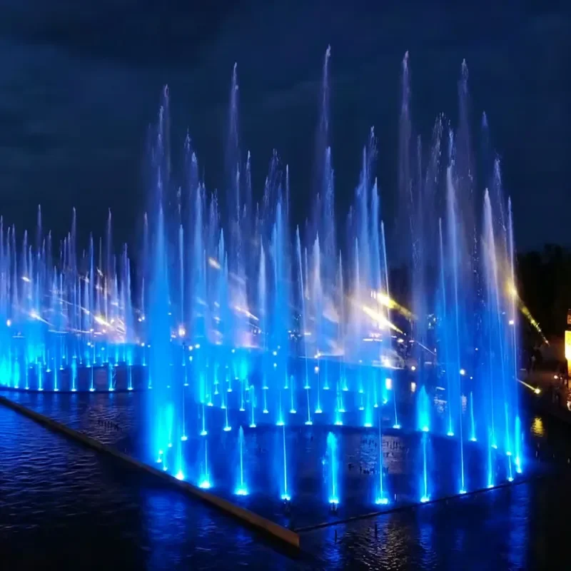 Floating Lake Dancing Musical Display, Premium Durable Structure Built with Professional Custom Craftsmanship Fountain