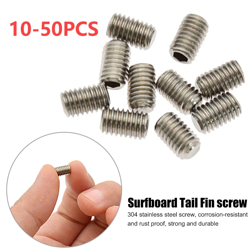 

10pcs/Set Fin Grub Screws Parts for Surfboard Surf Board Wakeboard Screws Fins