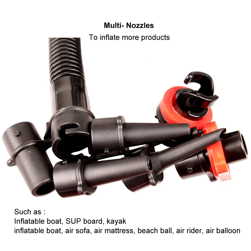 Áp Lực Cao Lạm Phát Bơm Tay Bơm Không Khí Cho Bơm Hơi Đệm Thuyền Bơm Hơi Kayak Inflatabley Đồ Chơi Nhôm Trục