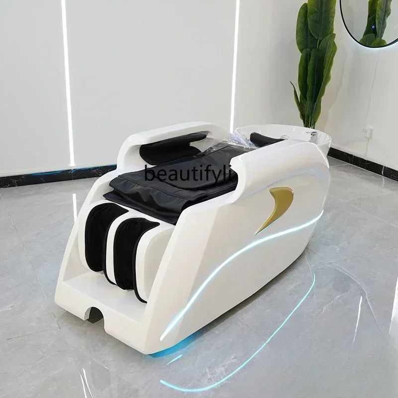 Electric Massage Shampoo Bed Head Therapy Beauty Salon Electric Beauty Bed Automatic Massage