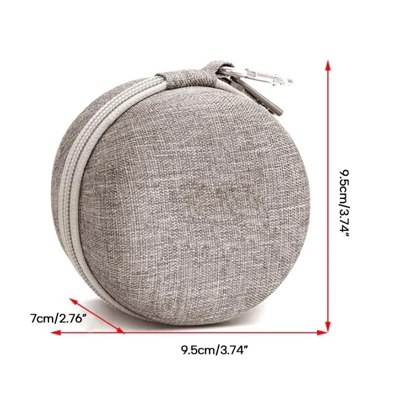 Drop-resistant Travel Watch Carrying Case Storage Box for Wristwatch Soft Interior Watch Container Shockproof Dustproof