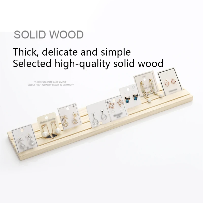 Stair Shelf & Display Riser 2/3/4-Tier Soild Color for Earrings Brooch