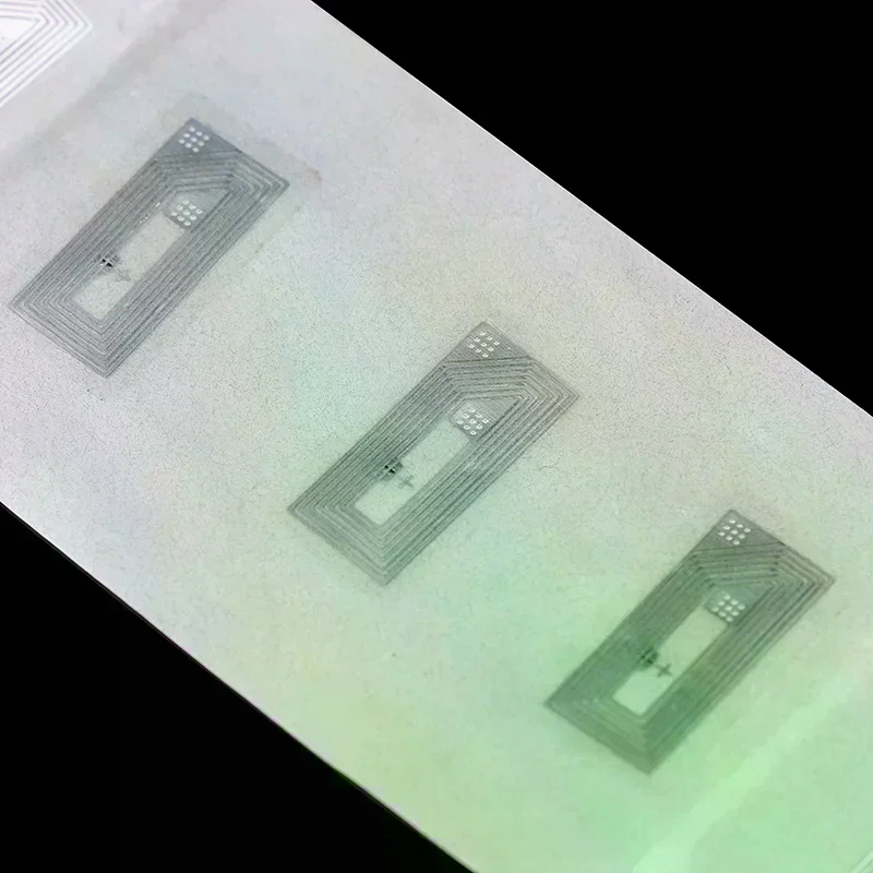 Ntag213 NFC Sticker Chip Tag 50Pcs 11x21MM 13 56MHz Wet Inlay Labels for Anti Counterfeiting Marketing Campaigns