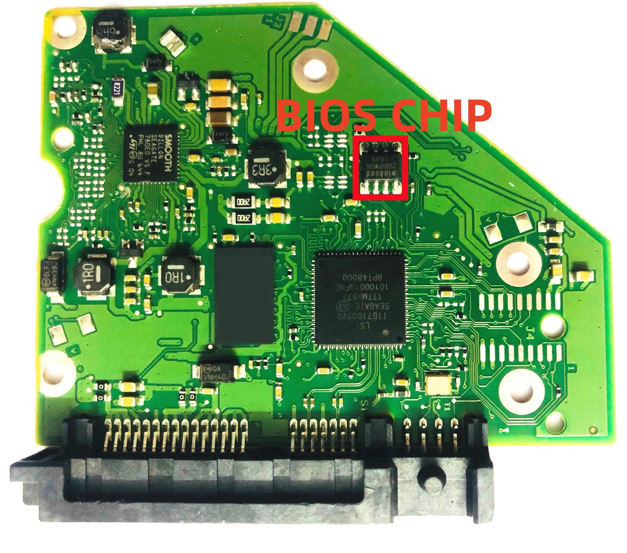 hard drive parts PCB logic board printed circuit board 100797092 REV A / 7090  for Seagate  3.5 SATA hdd data recovery